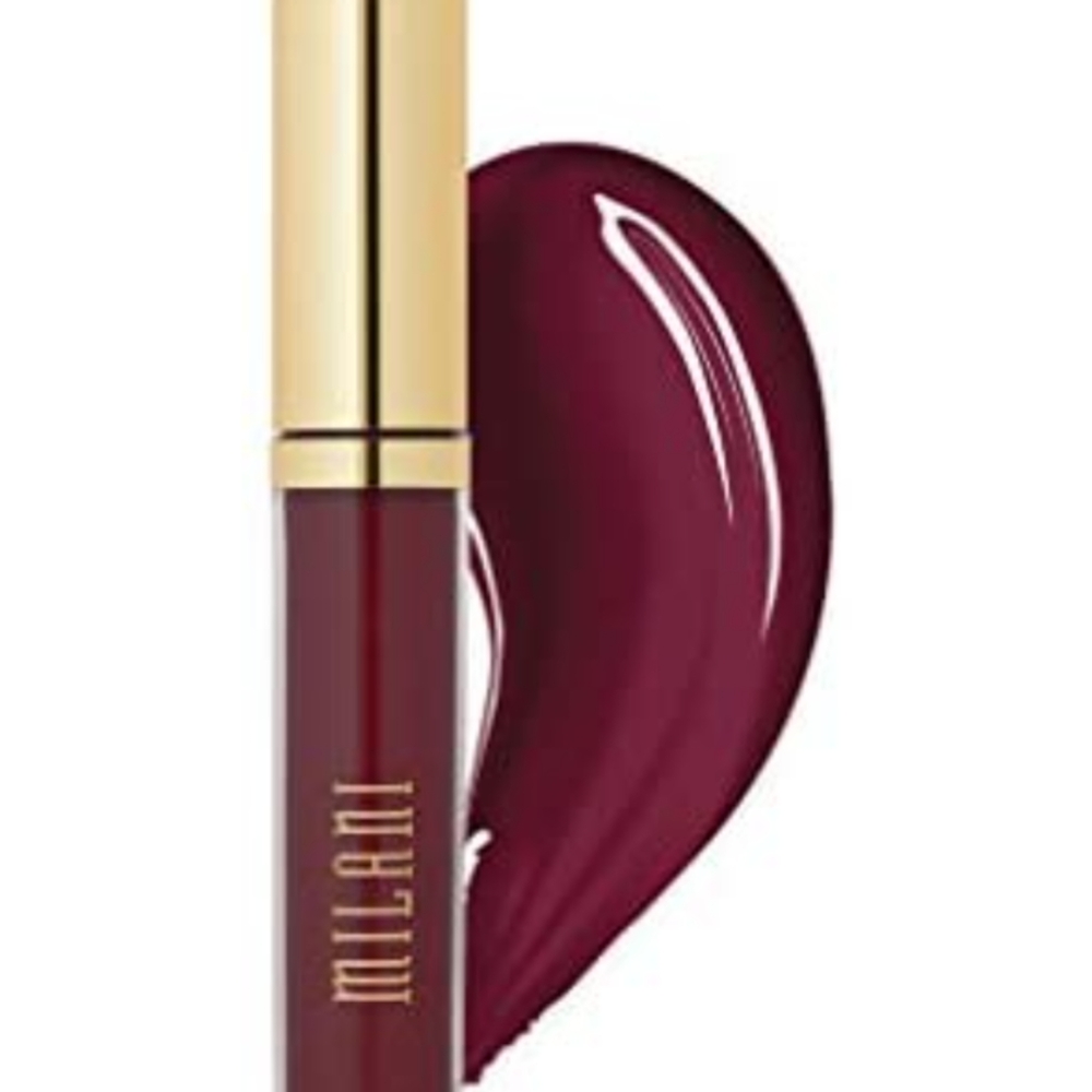Milani Amore Shine Liquid lip color Seduction-08 Wine purple